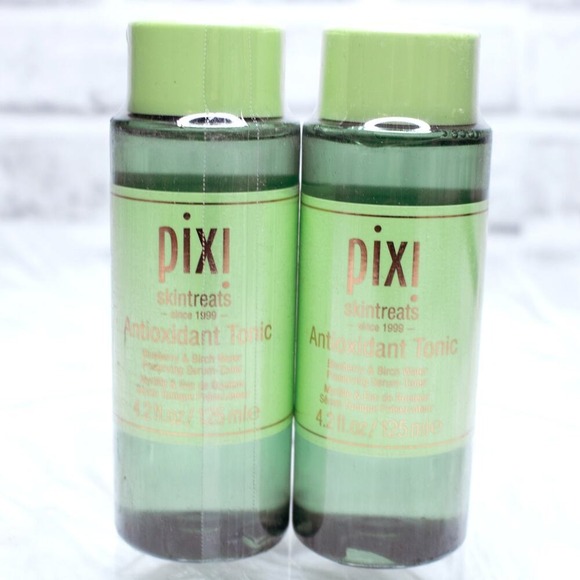 Pixi Skintreats Other - Pixi Skintreats Antioxidant Skin Face Tonic Serum Toner LOT OF 2 NEW Blueberry